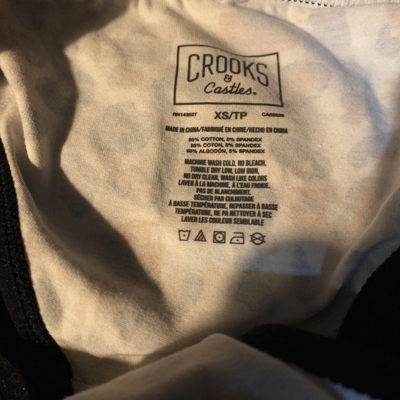 CROOKS & CASTLES CHEETAH TANGA NWT NEVER WORN Inbox - Picture 3 of 7